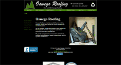 Desktop Screenshot of oswegoroofing.com